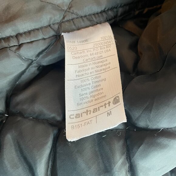 Men's Carhartt Insulated Jacket - Picture 7 of 8